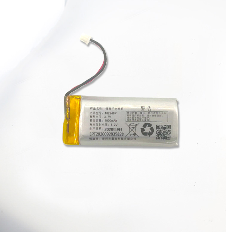 3.7V 102248 1000mAh 眼部按摩儀聚合物鋰電池 3.7V 102248 1000mAh 眼部按摩儀聚合物鋰電池